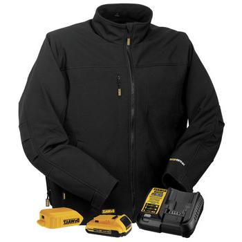 CLOTHING AND GEAR | Dewalt DCHJ060ABD1-L 20V MAX Li-Ion Soft Shell Heated Jacket Kit - Large